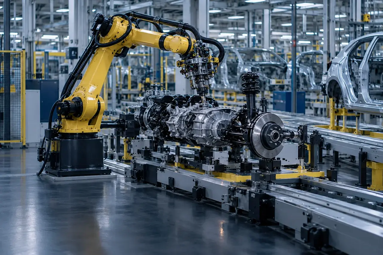 Manufacturing industrial facility