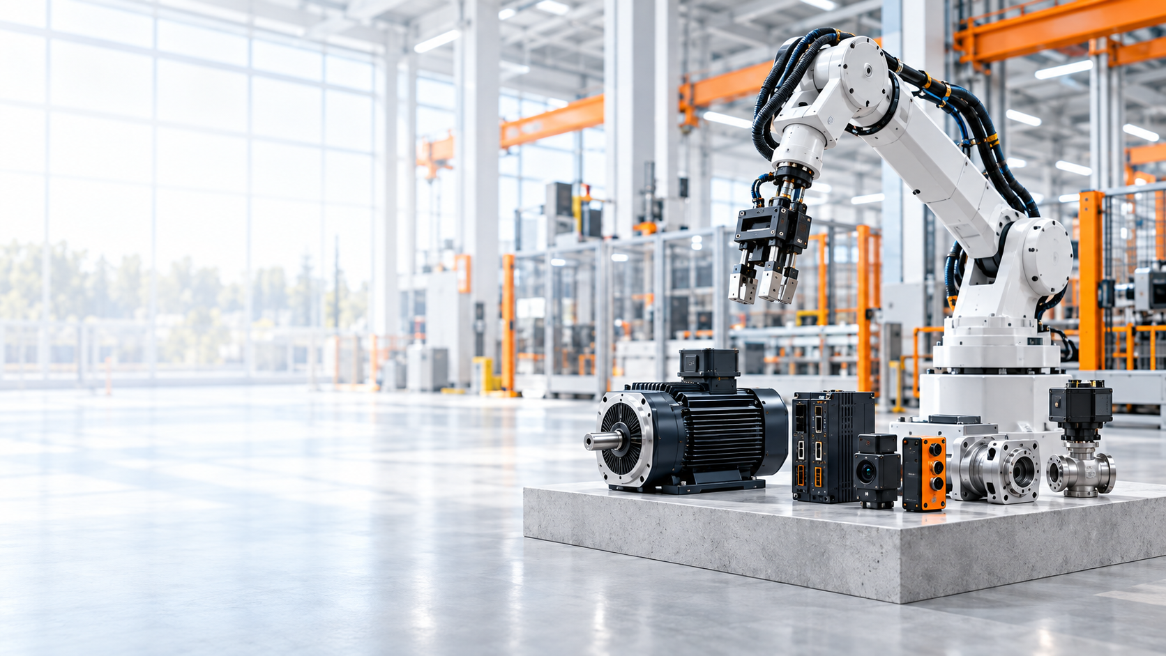 Industrial automation equipment and robotic arm